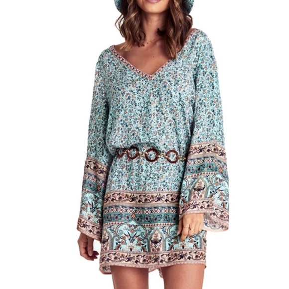 STARIVY BOHO MINI DRESS - Picture 3 of 3